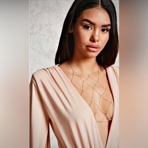 Forever21 Gold Body Chain